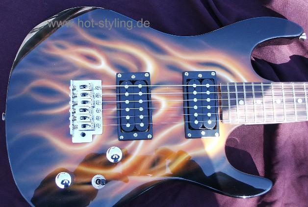Fire guitar 01