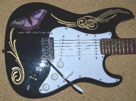 Gitarre Strat Gold 01